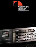 Nakamichi Dragon-Brochure